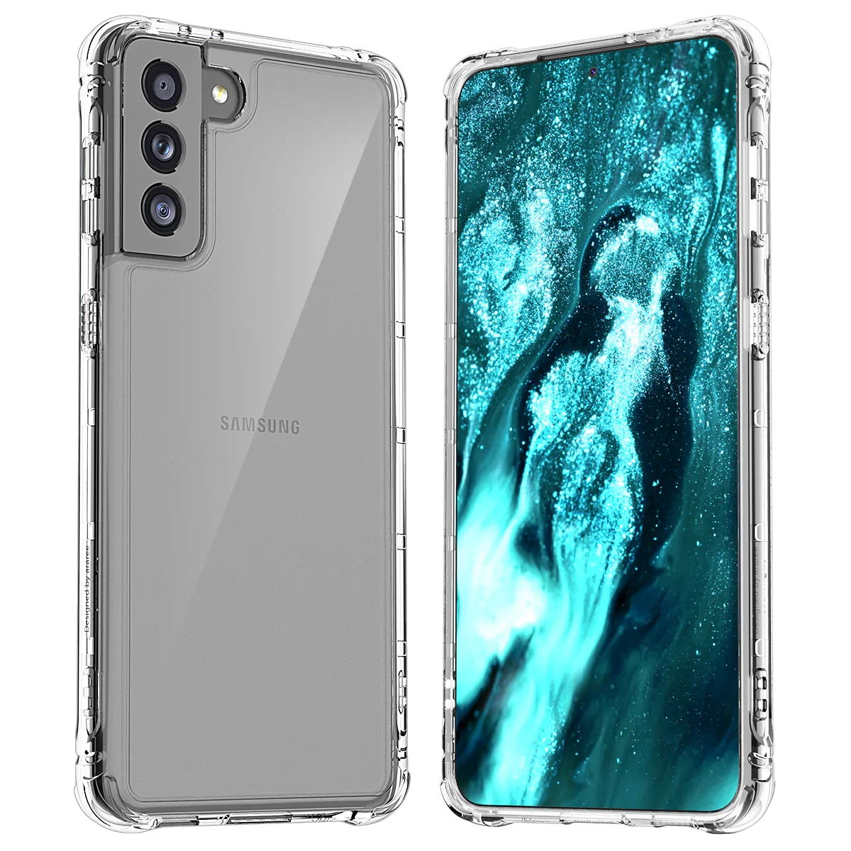 Araree Mach Case For Samsung Galaxy S21 Plus - Clear - Tashqila Araree Mach Case For Samsung Galaxy S21 Plus - Clear - Tashqila